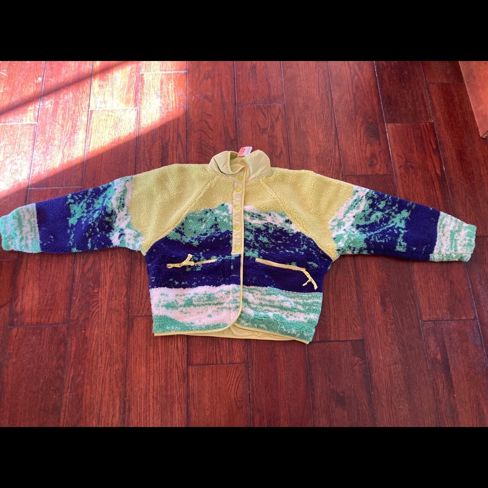 Sherpa fleece jacket